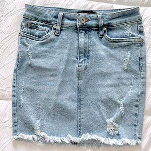 Kendall & Kylie Stretch Denim Skirt